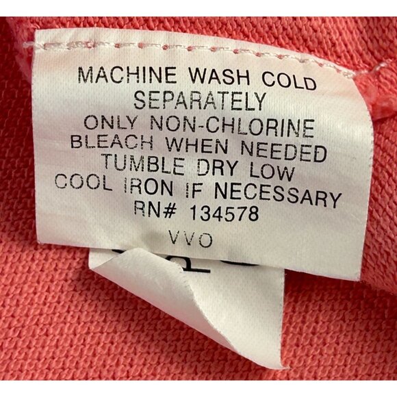 Vineyard Vines Polo Shirt Top Men's XL Pink Embroidered Whale Logo Short Sleeve - Picture 4 of 5